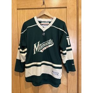 Reebok Minnesota Wild Hockey Jersey Zach Parise Reebok Youth Size L/XL